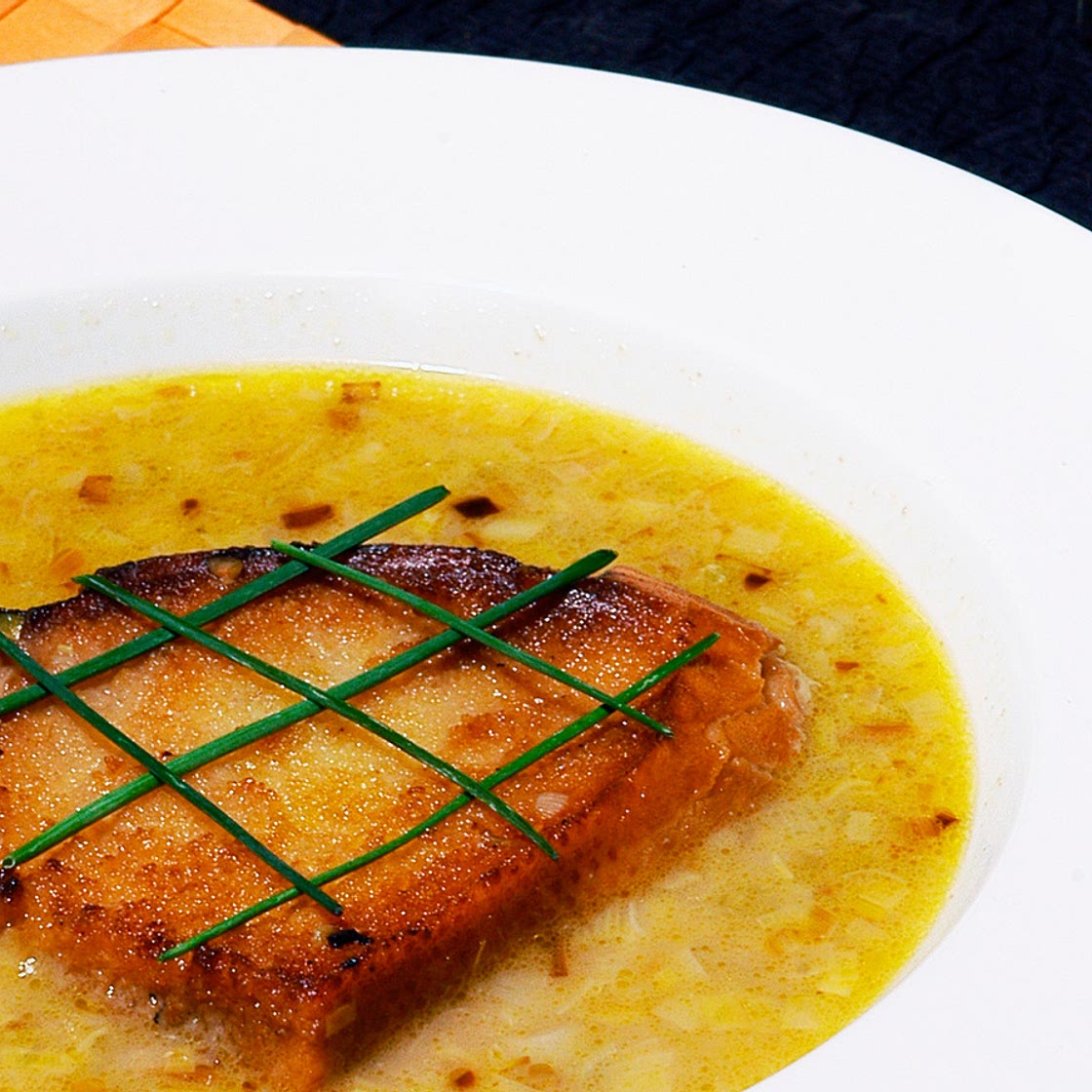 Sopa de pan y castañas