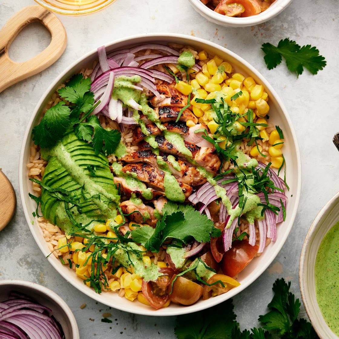Southwest Chicken Rice Bowl