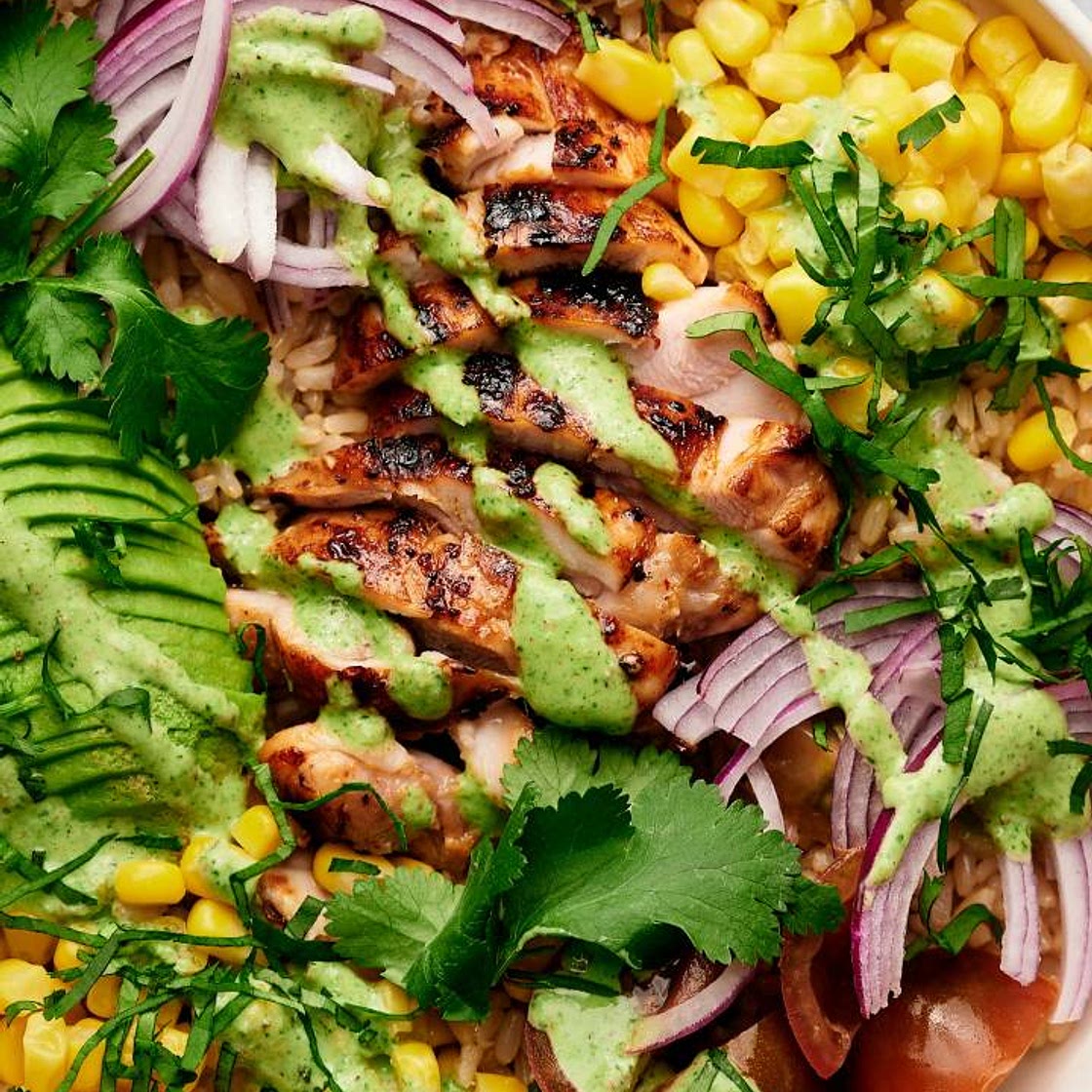 Southwest Chicken Rice Bowl