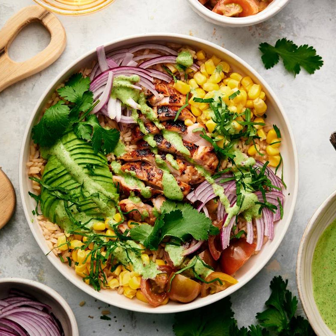 Southwest Chicken Rice Bowl