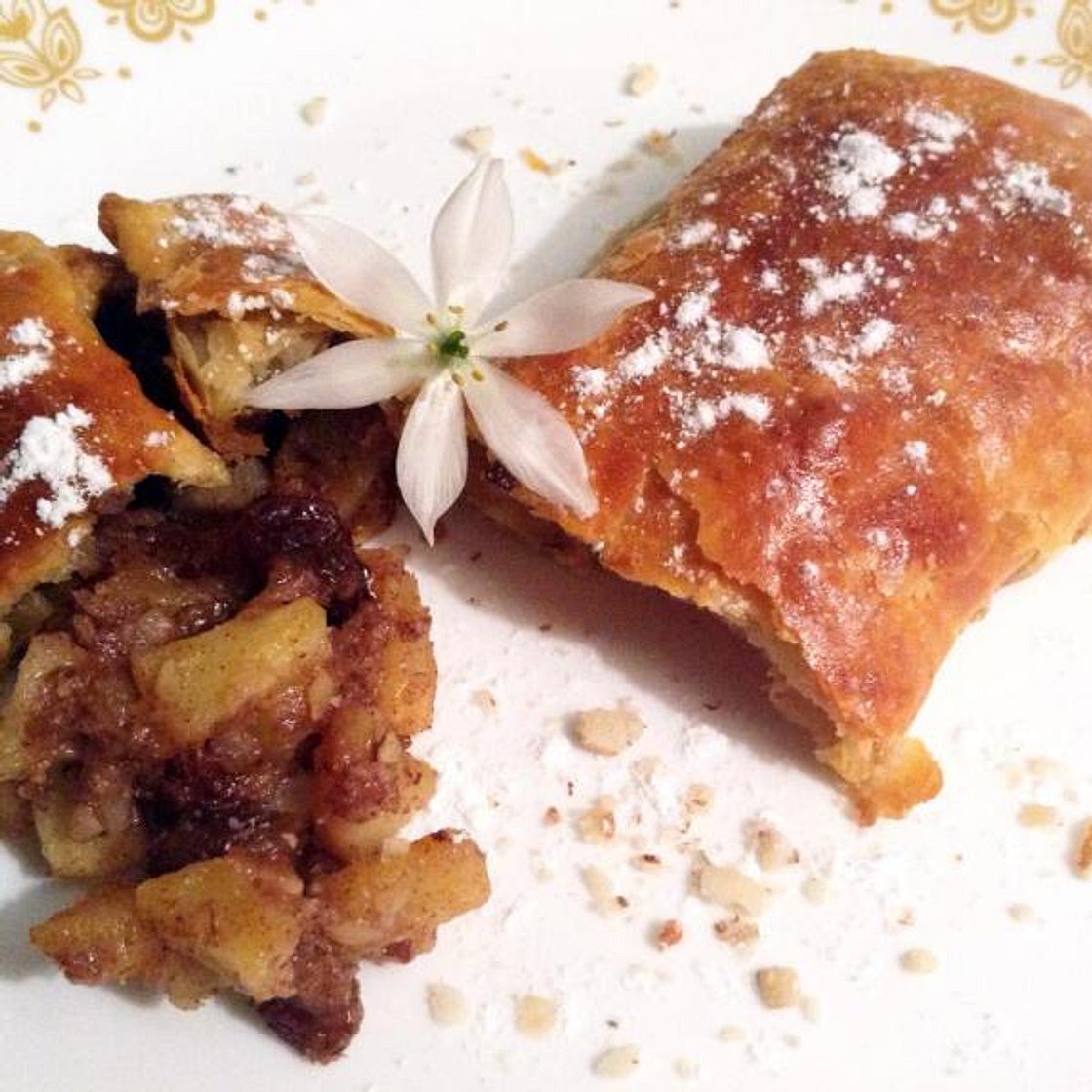Receita de Strudel de maçã alemão