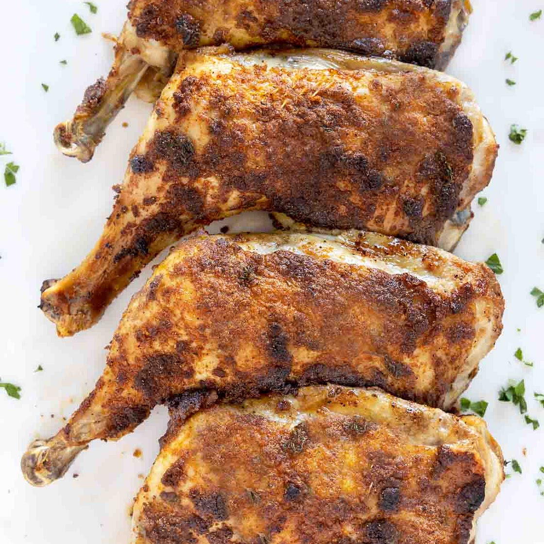 Easy Baked Chicken Leg Quarters