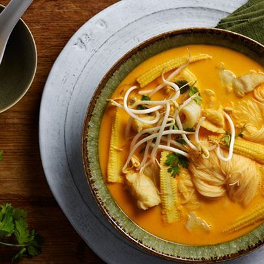 Quick Malaysian fish soup