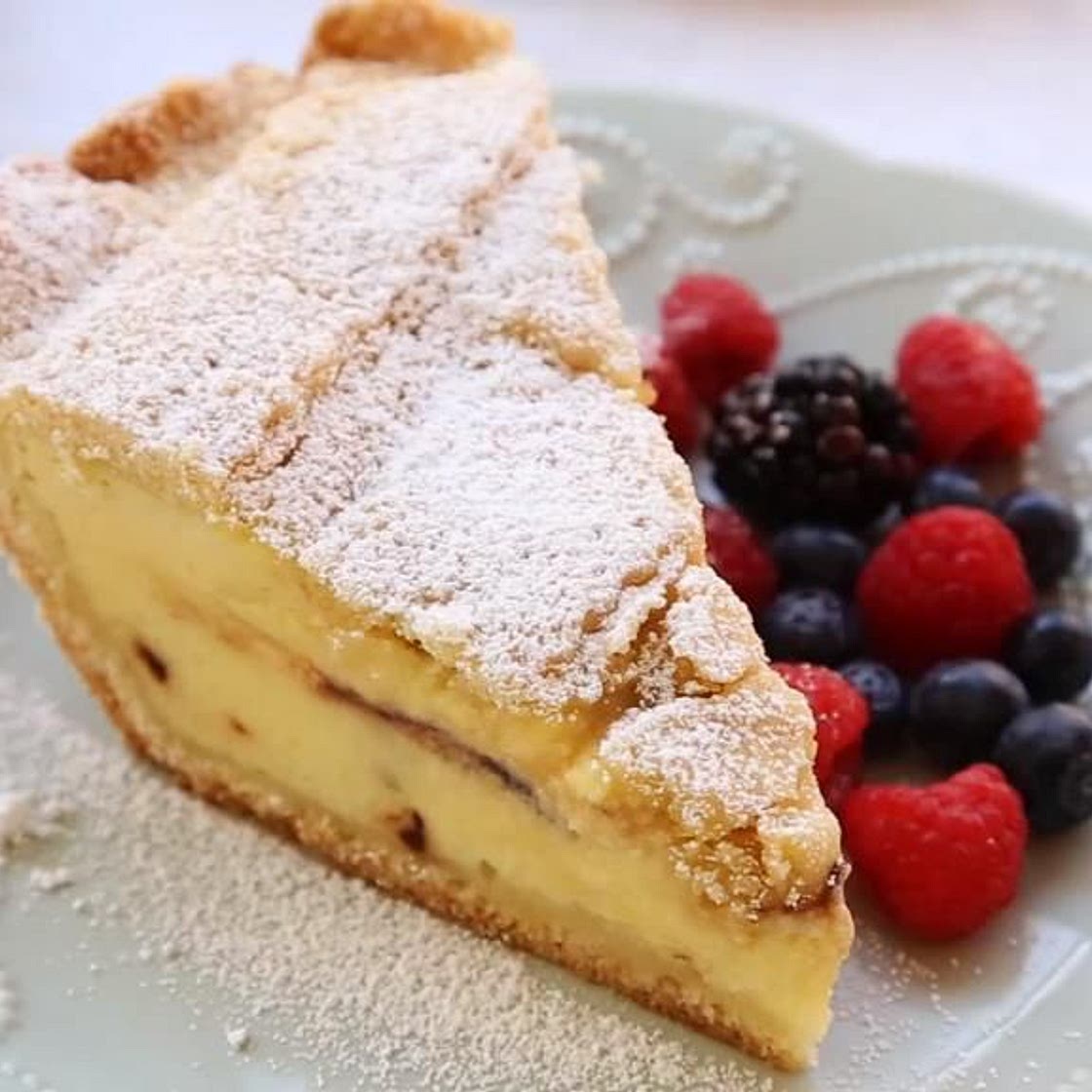 Ricotta Pie (Old Italian Recipe)