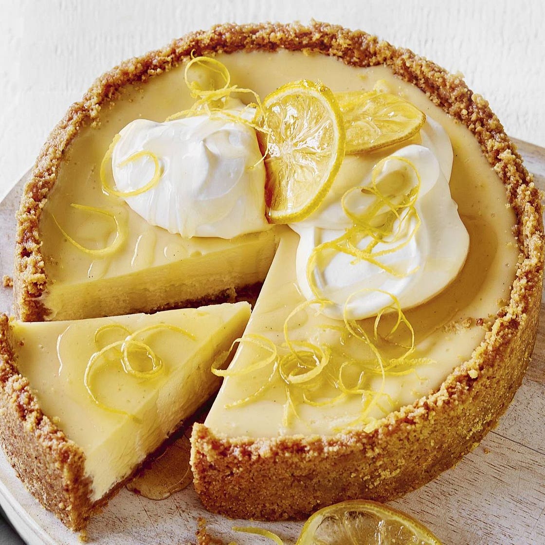 Slow cooker lemon cheesecake recipe