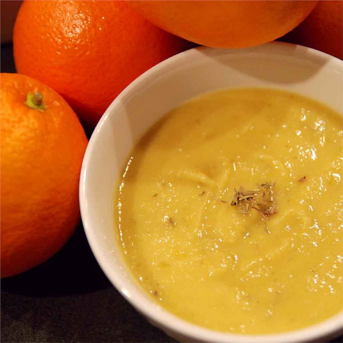 Orange and Lentil Soup
