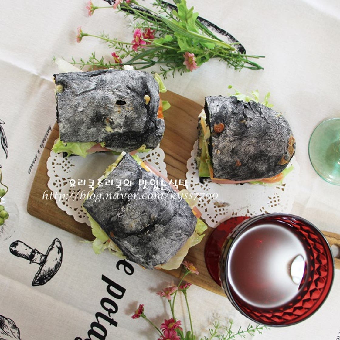 치아바타샌드위치 참 쉬운 방학 한끼식사~#