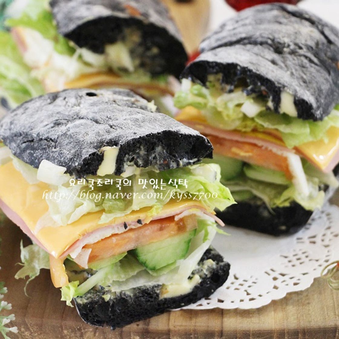 치아바타샌드위치 참 쉬운 방학 한끼식사~#