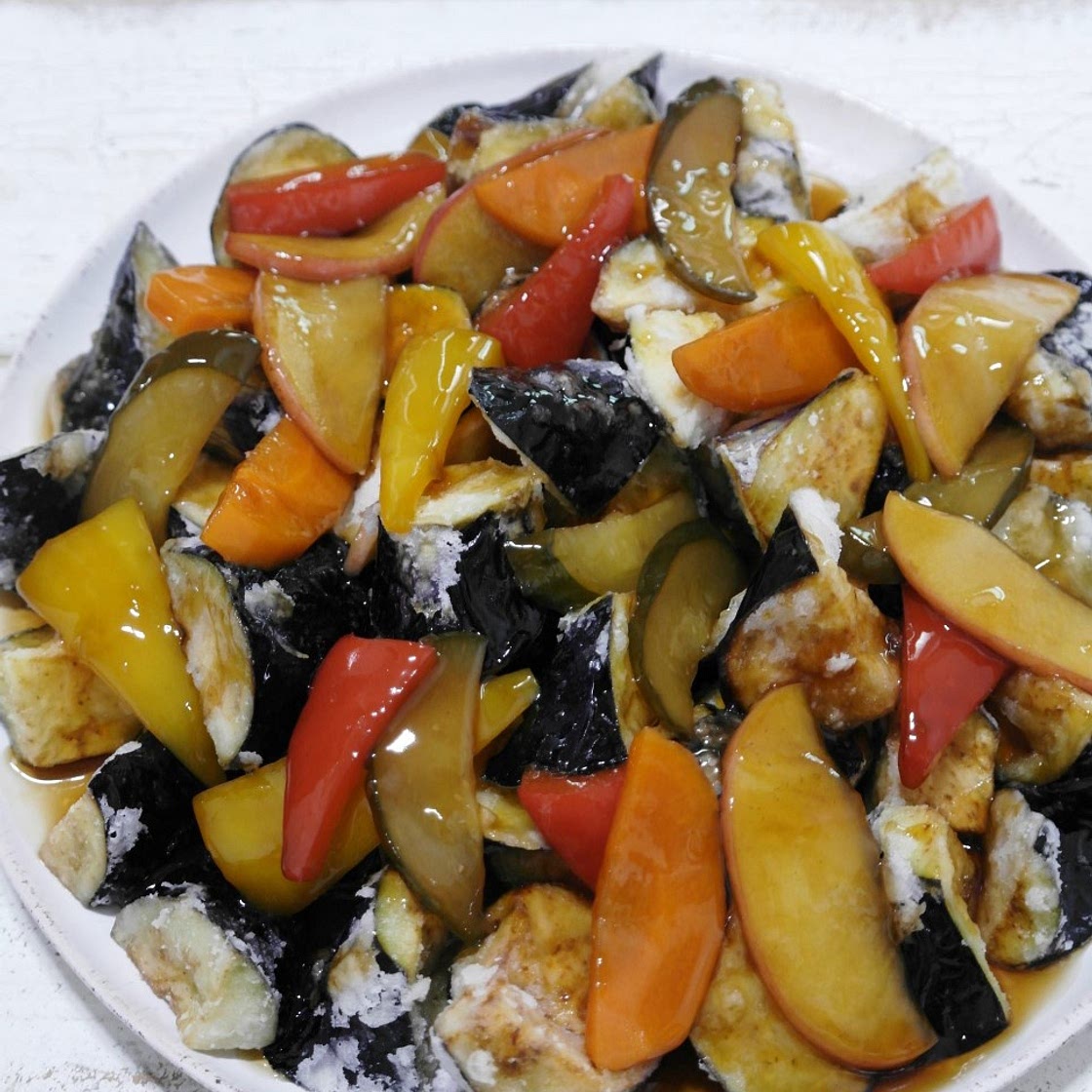 가지탕수 그리고 탕수육 소스 맛있게 만들기