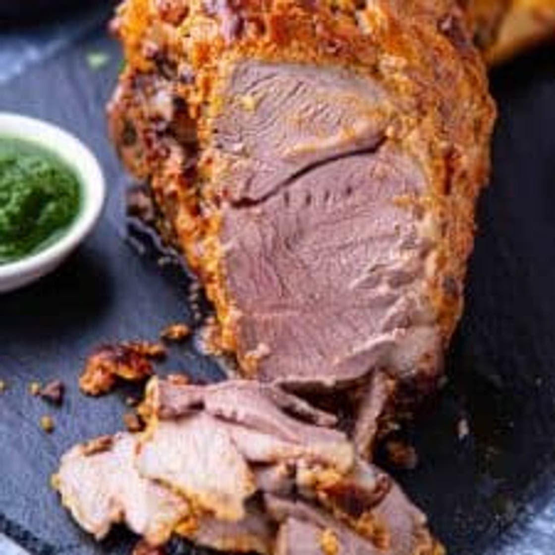 Roast Indian Leg of Lamb