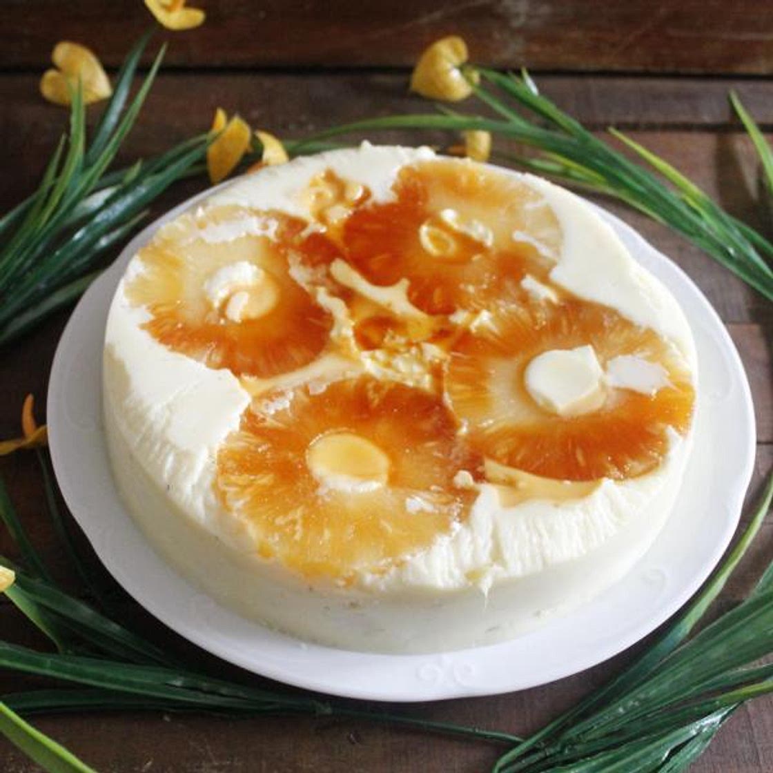 Receita de Doce de abacaxi gelado