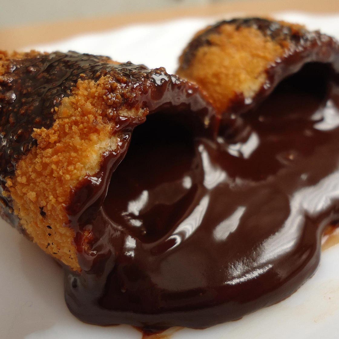 Receita de Rolinho primavera de chocolate