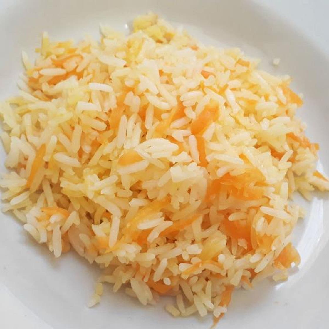 Receita de Arroz soltinho refogado com cenoura