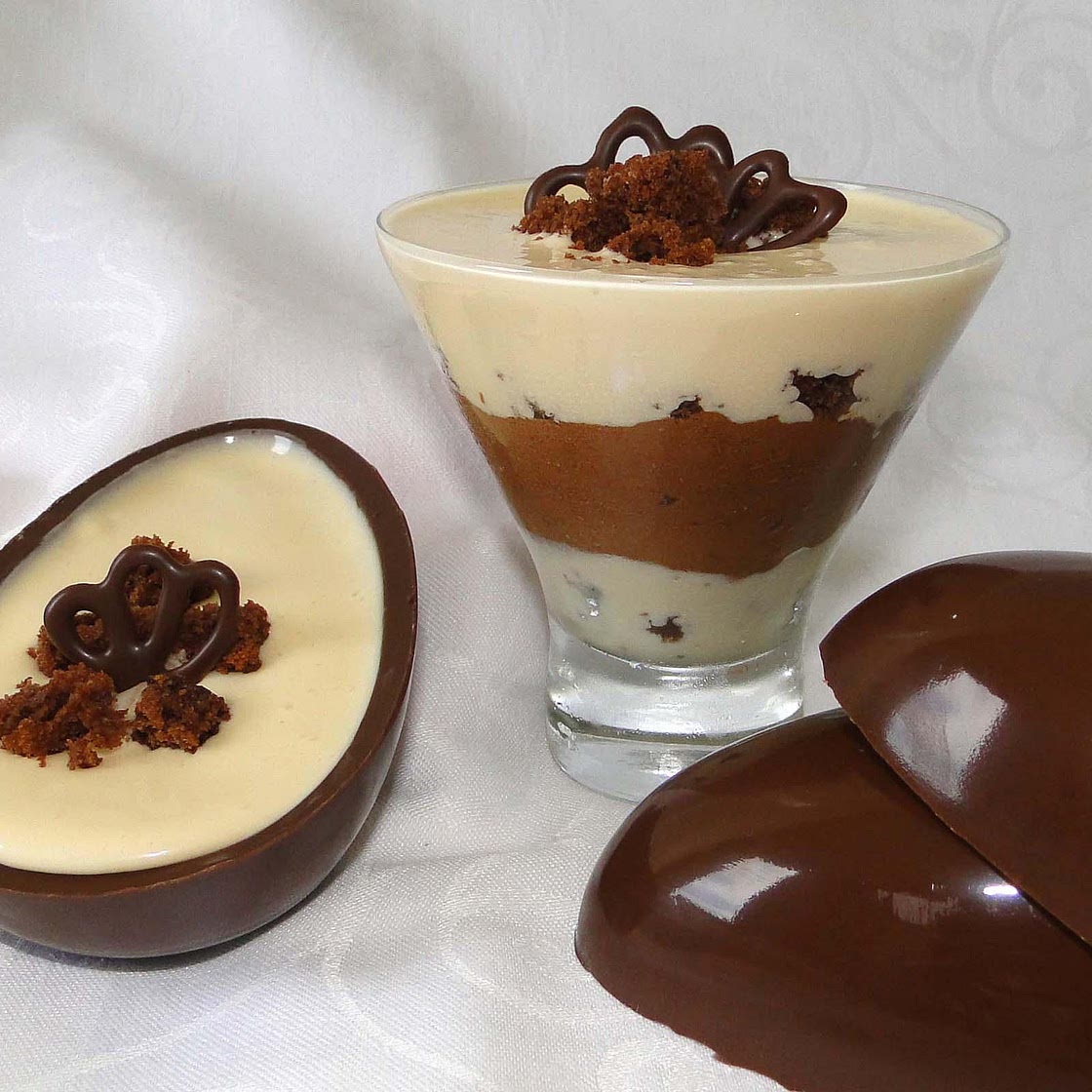 Receita de Sobremesa de Páscoa fácil e rápida