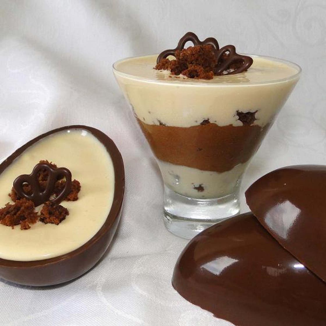 Receita de Sobremesa de Páscoa fácil e rápida