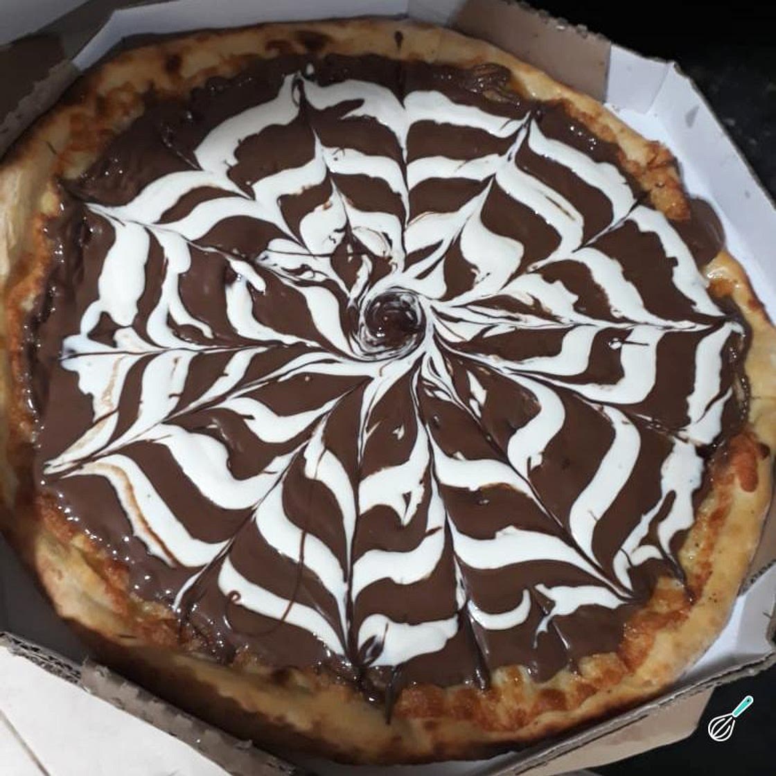Receita de Pizza doce de chocolate