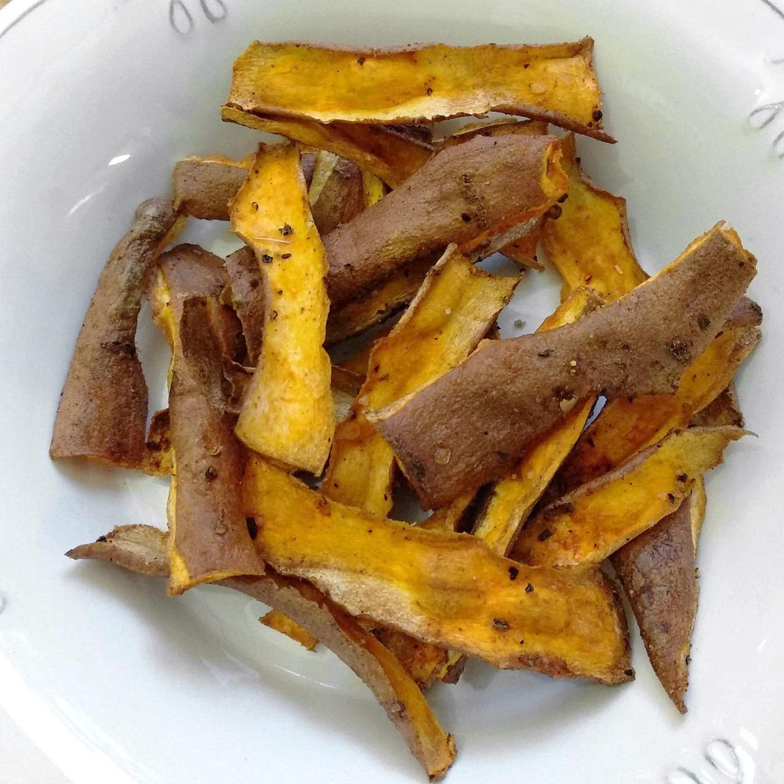 Receita de Cascas de batata na Airfryer