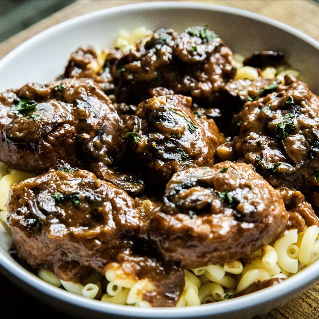 Creamy Pork Tenderloin Medallions