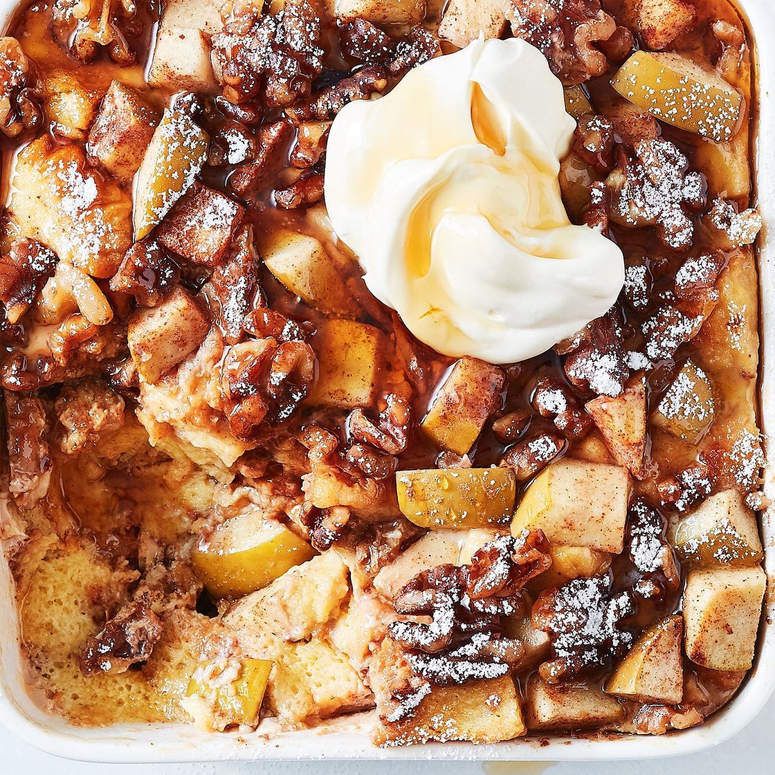 Slow-cooker apple cinnamon French toast