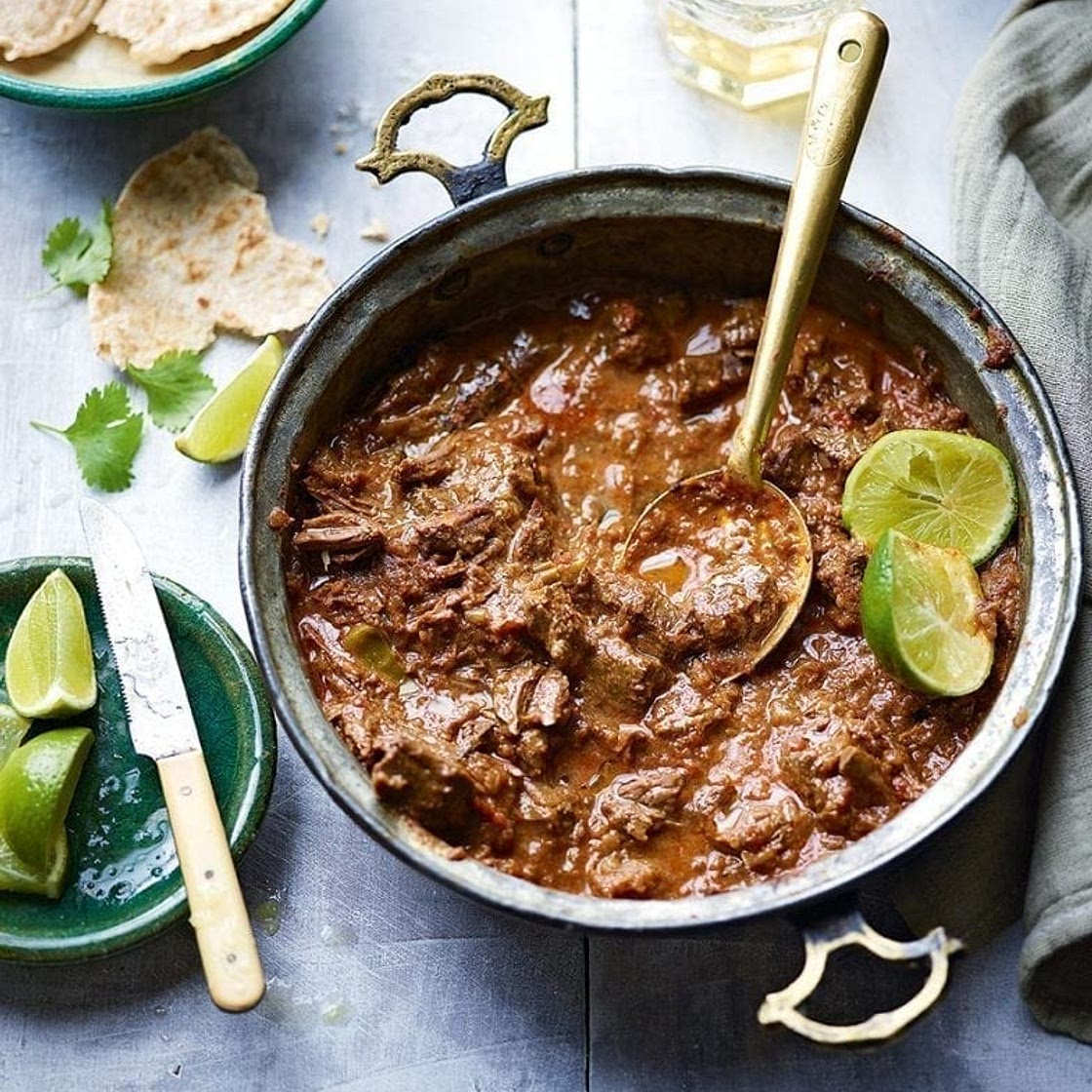 First class beef curry