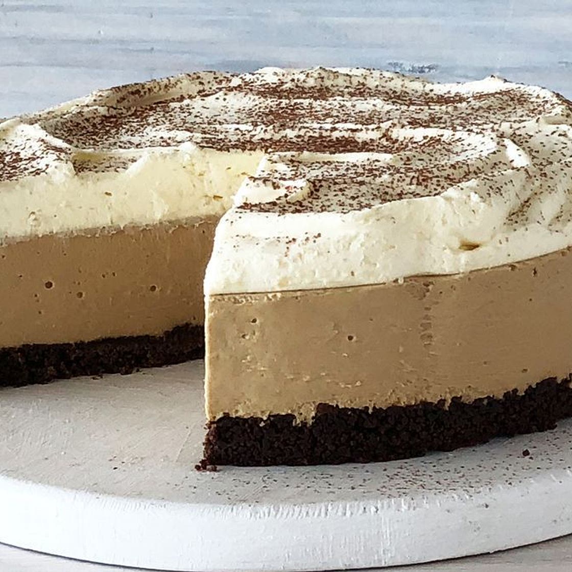 Fluffy cappuccino cheesecake recipe