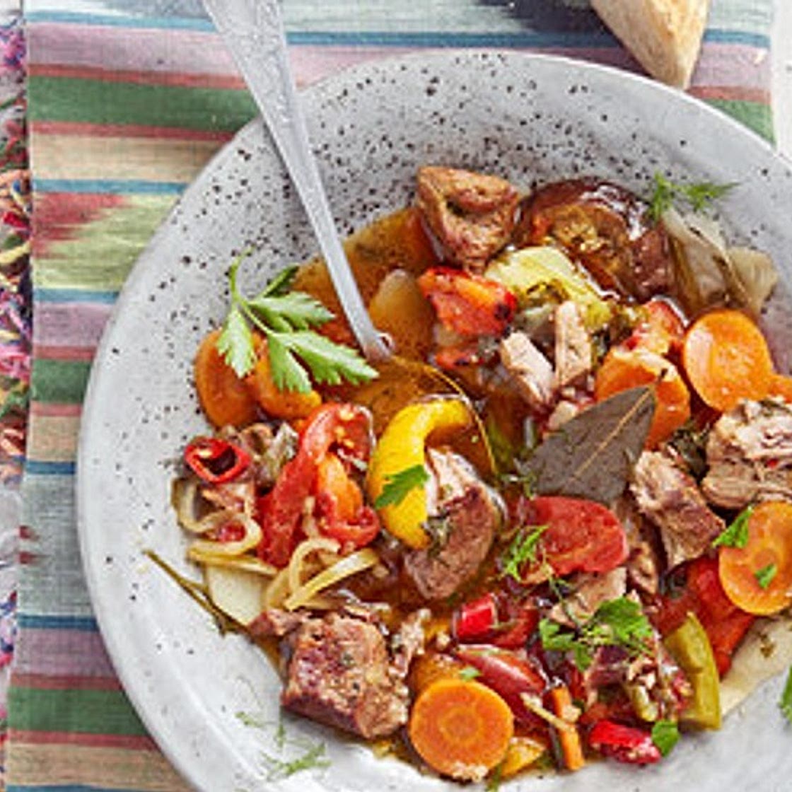 Usbekischer Eintopf Damlama