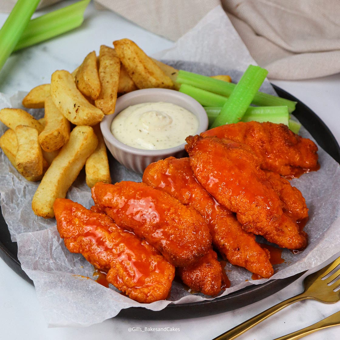 Honey Buffalo Tenders