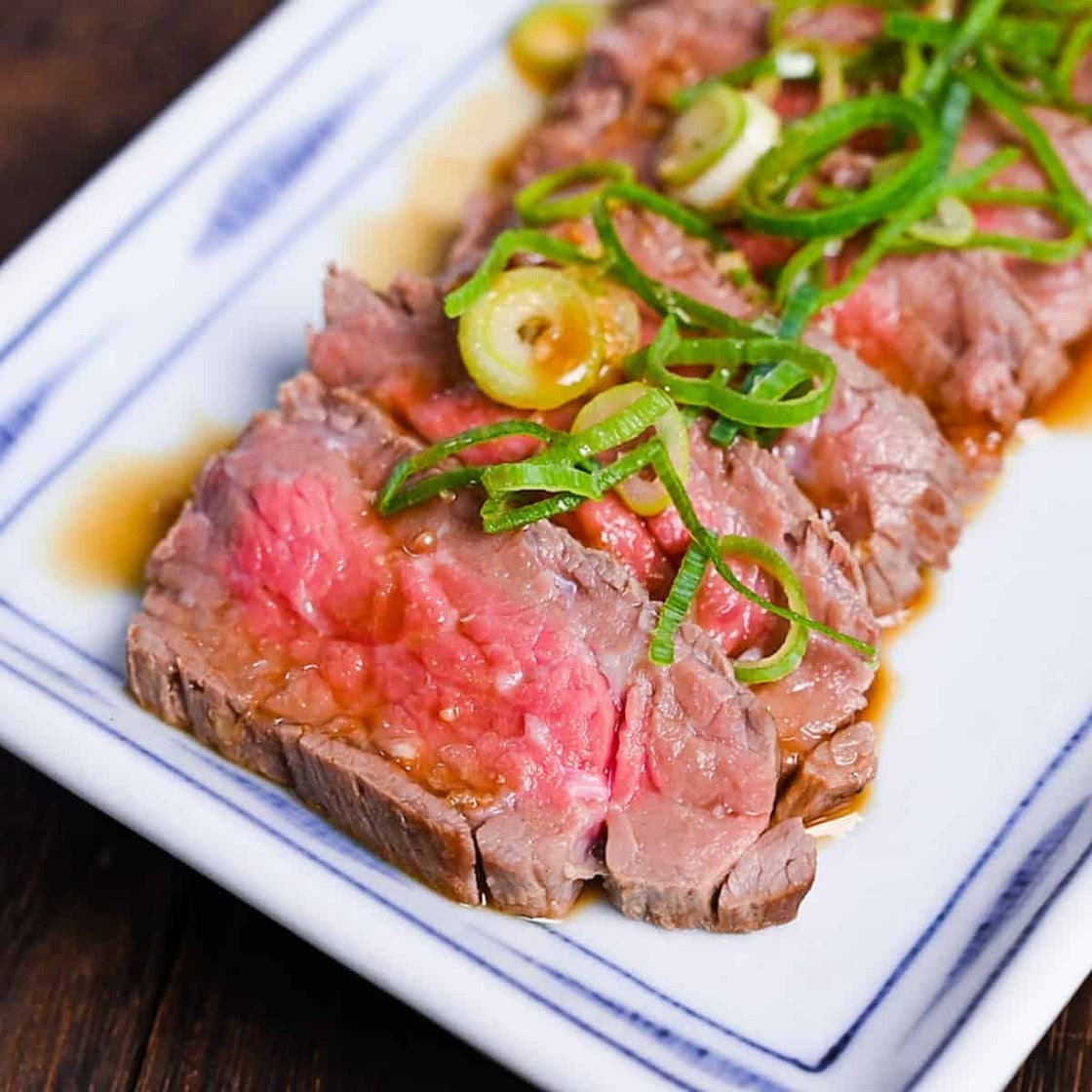 Beef Tataki (Japanese Seared Beef Fillet)
