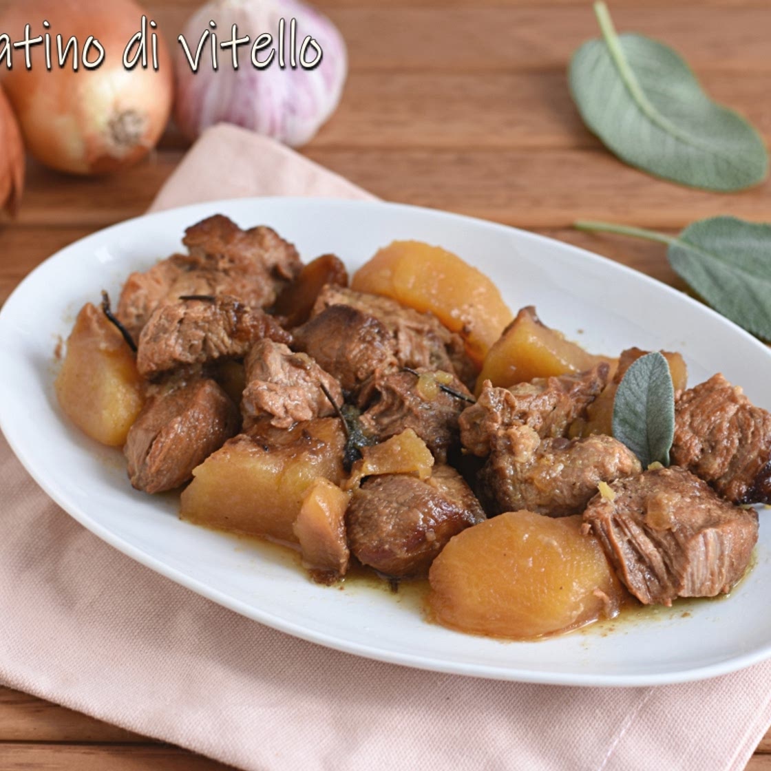Spezzatino di vitello nella slow cooker