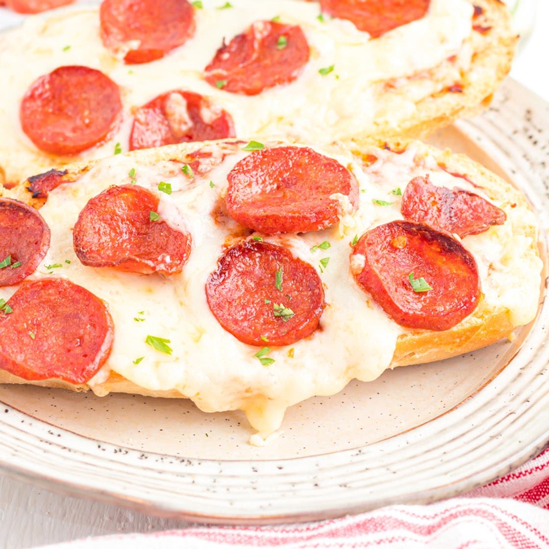 Air Fryer French Bread Pizza