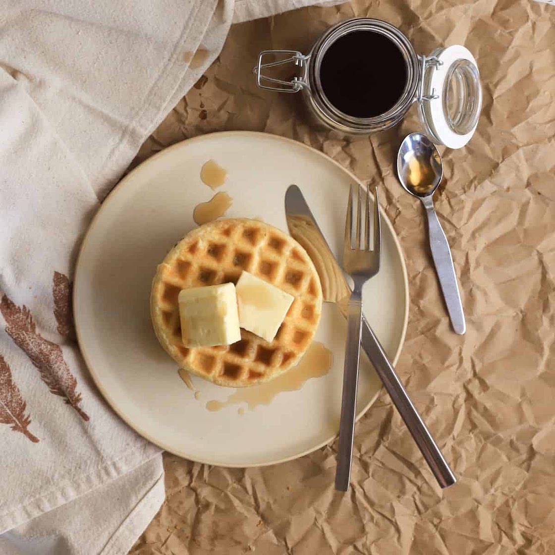 Protein Powder Waffles