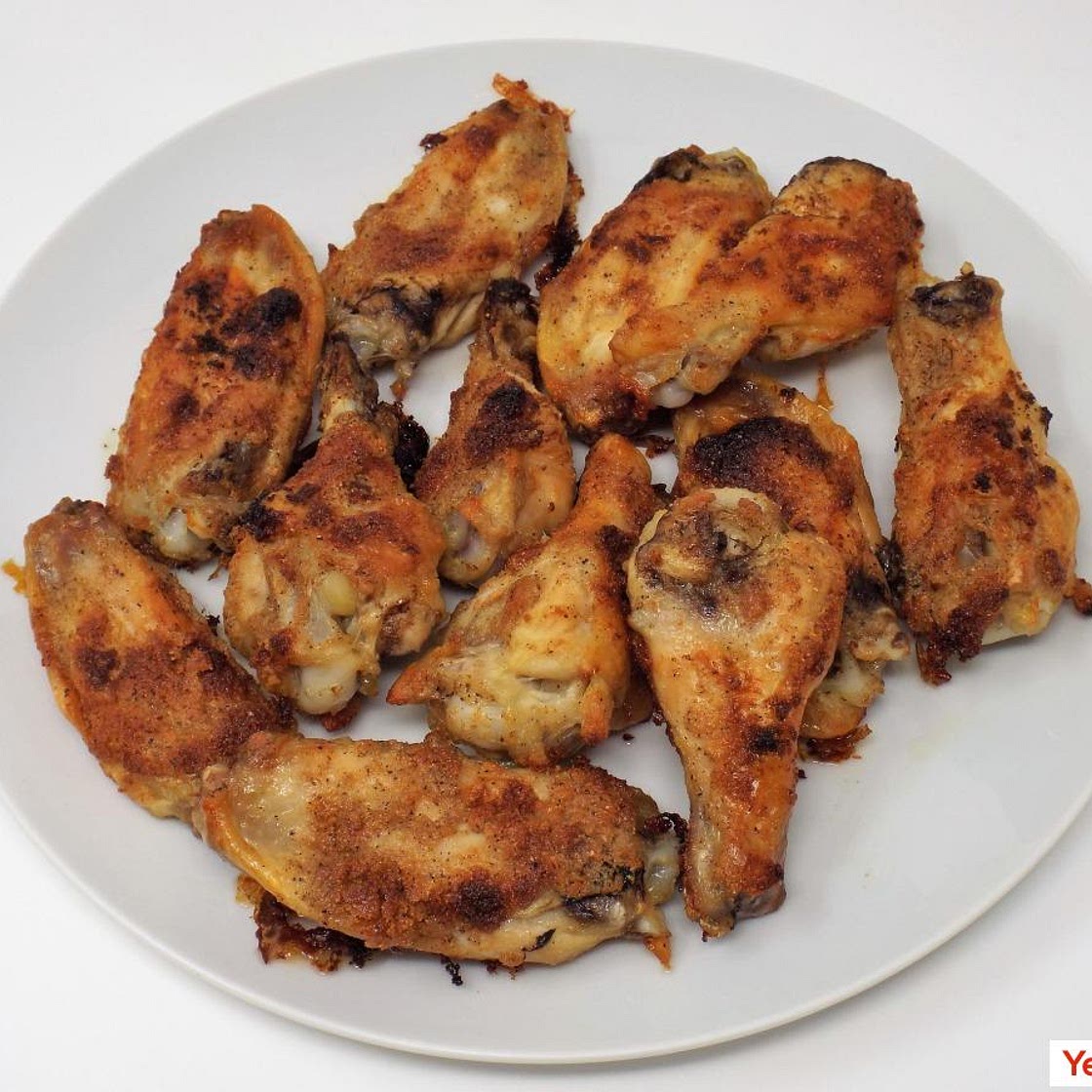 Garlic Butter Baked Chicken Wings