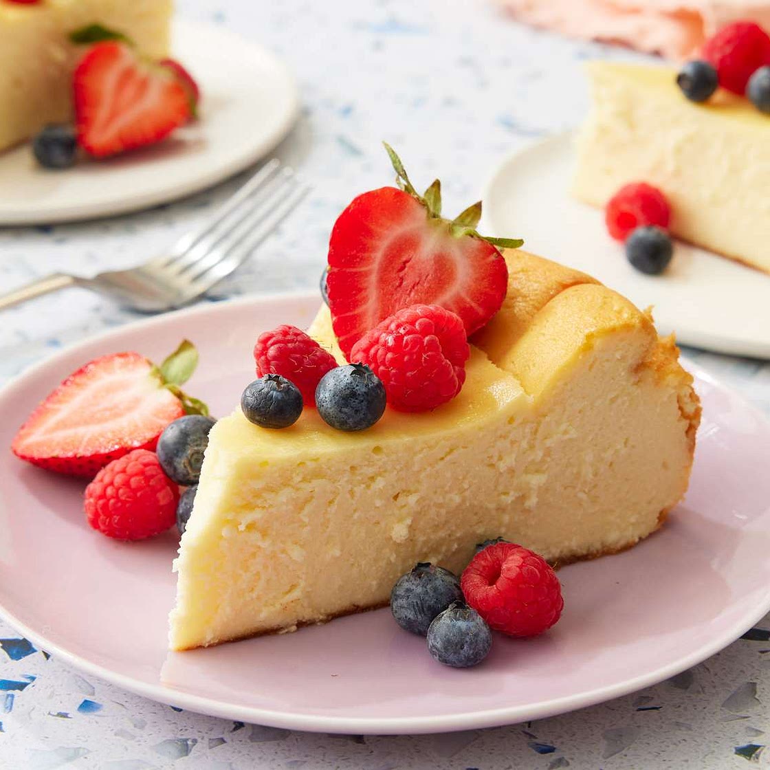 Italian Cream Cheese and Ricotta Cheesecake