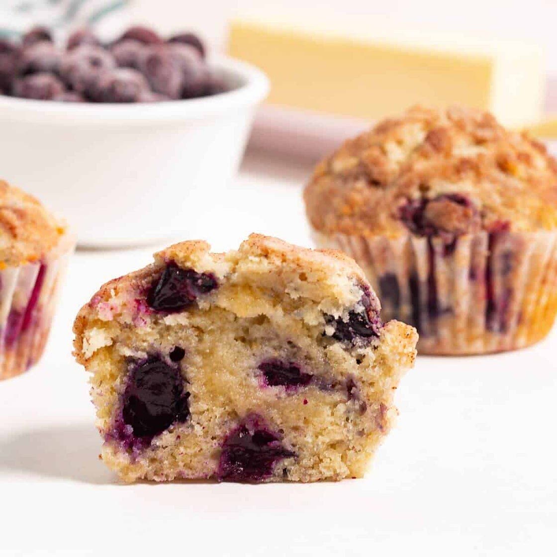 Small-Batch Blueberry Muffins