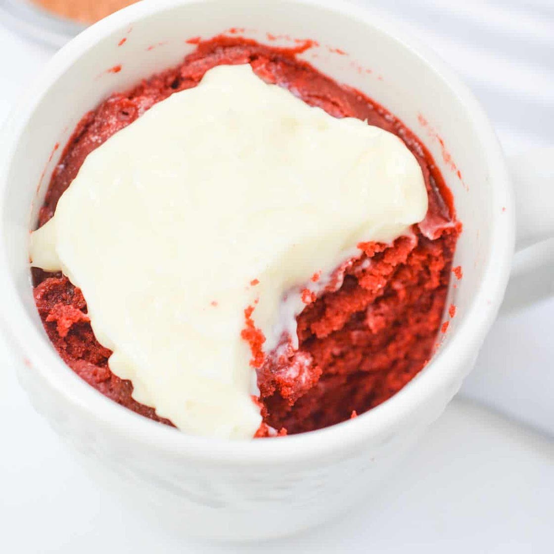 Red Velvet Mug Cake