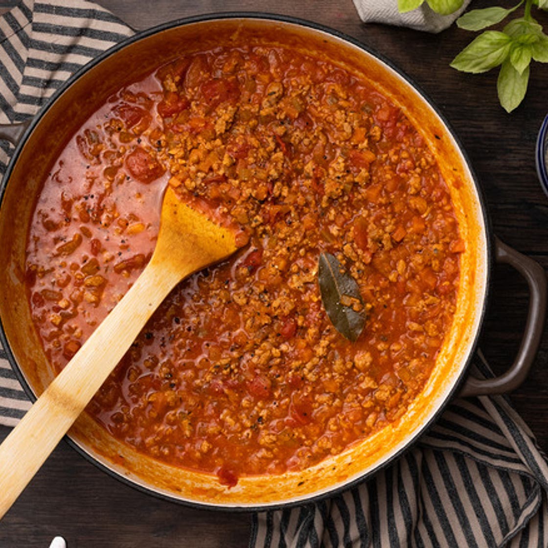 Rich Turkey Tomato Bolognese Recipe