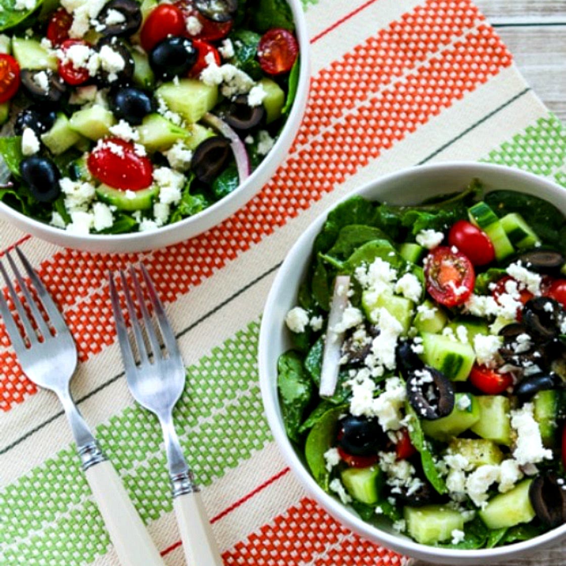 Kale Greek Salad