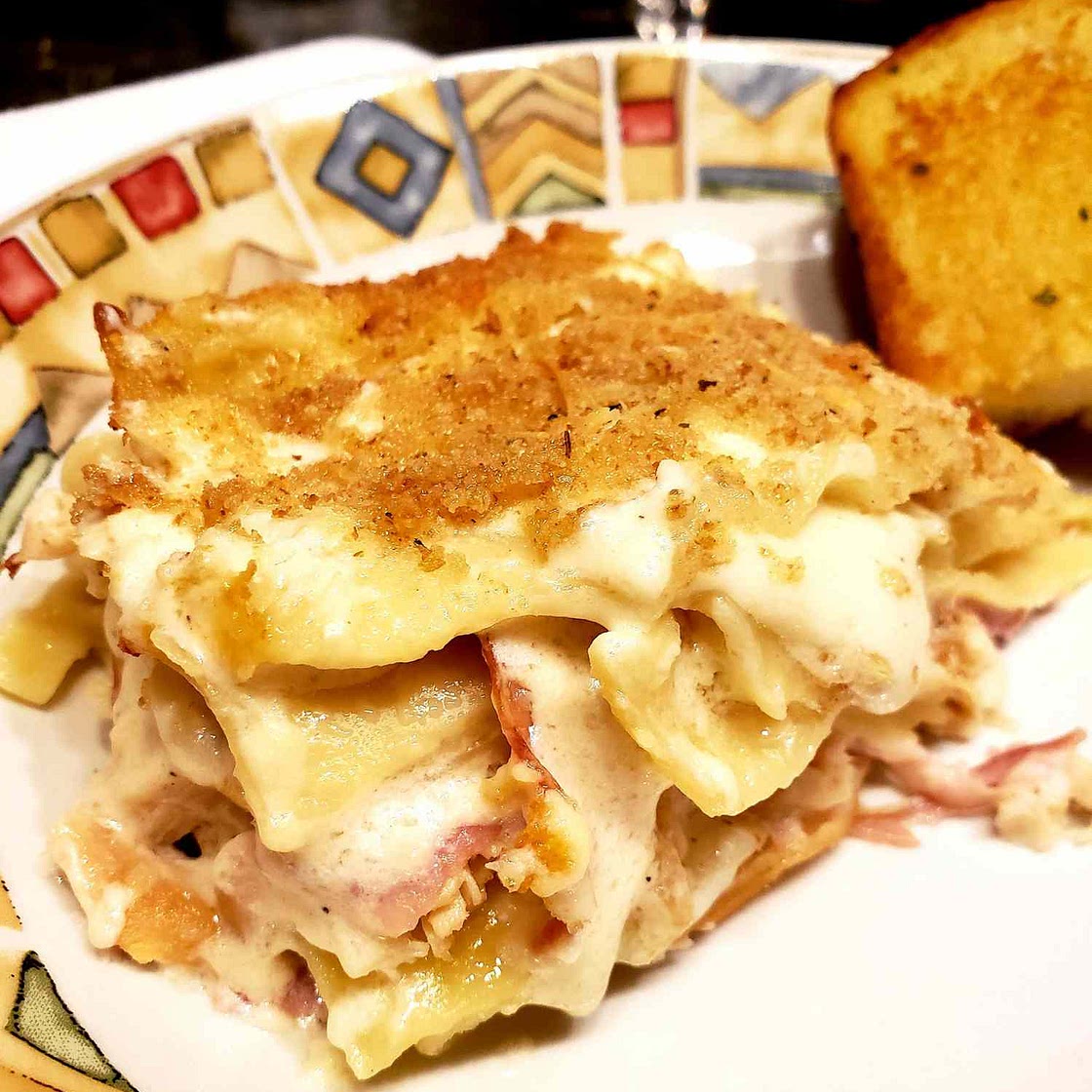 Chicken Cordon Bleu Lasagna