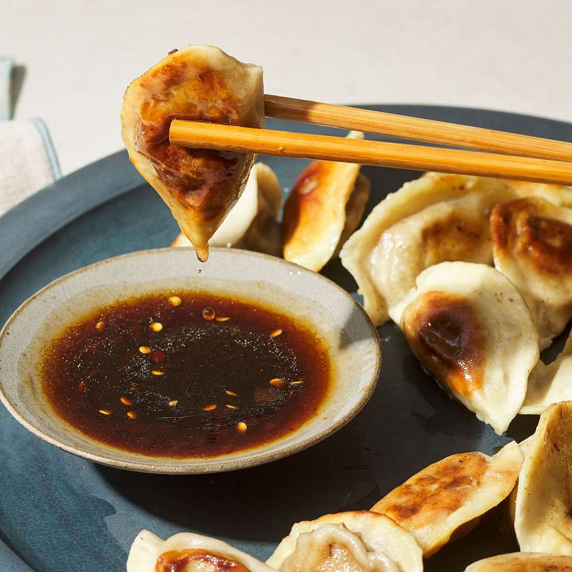 Pork and Shrimp Potstickers