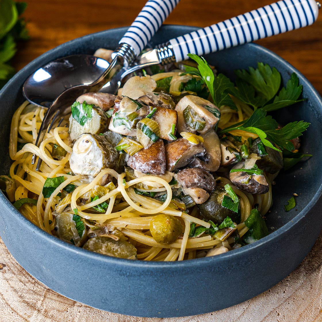 Vegane Pasta "Stroganoff"