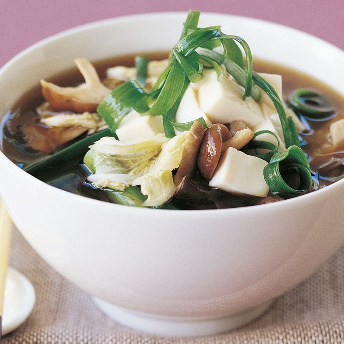 Japanese tofu soup