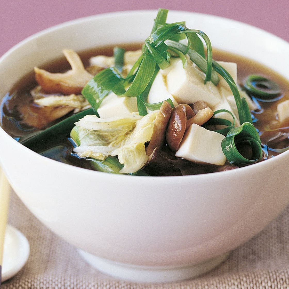 Japanese tofu soup