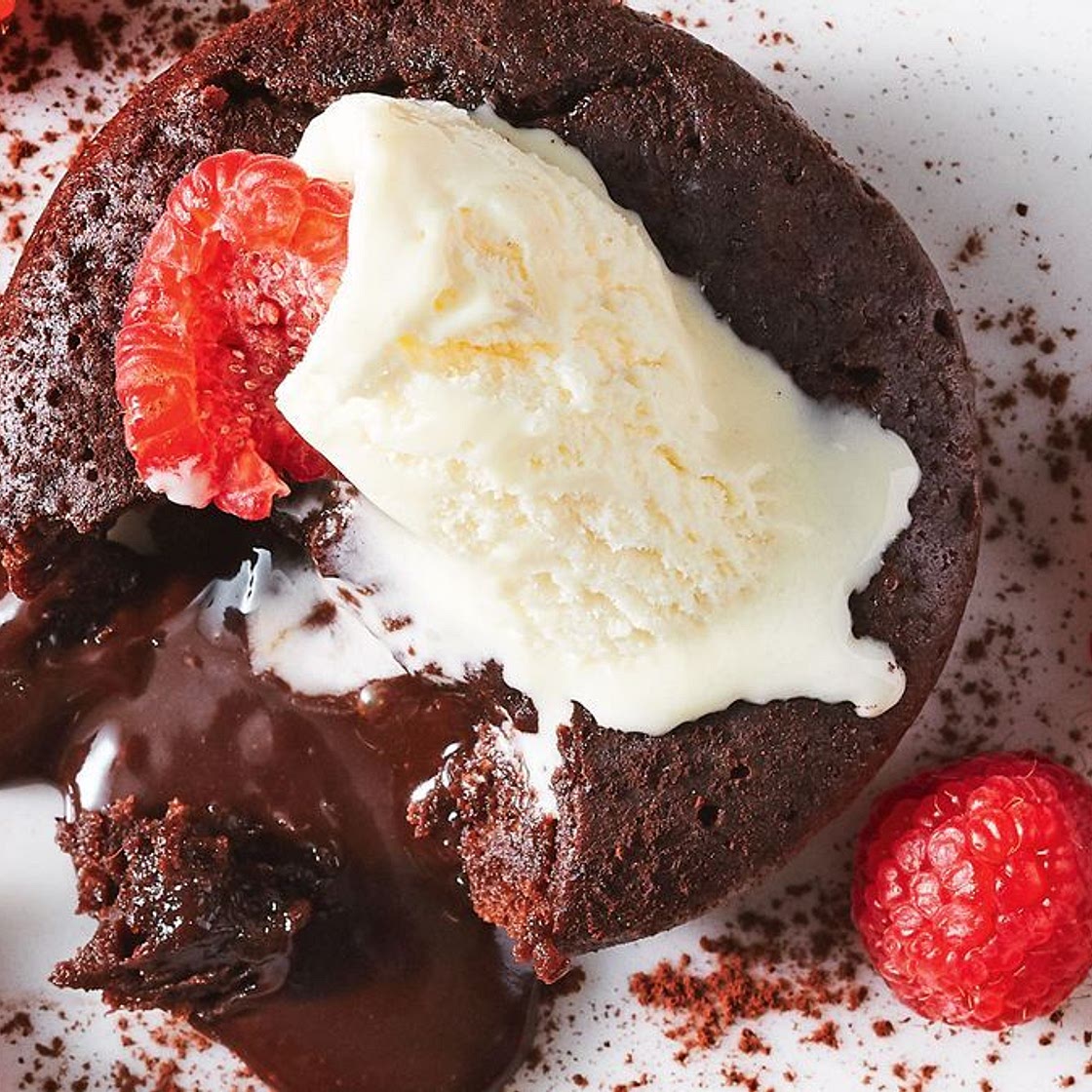 Pie maker chocolate molten puddings recipe
