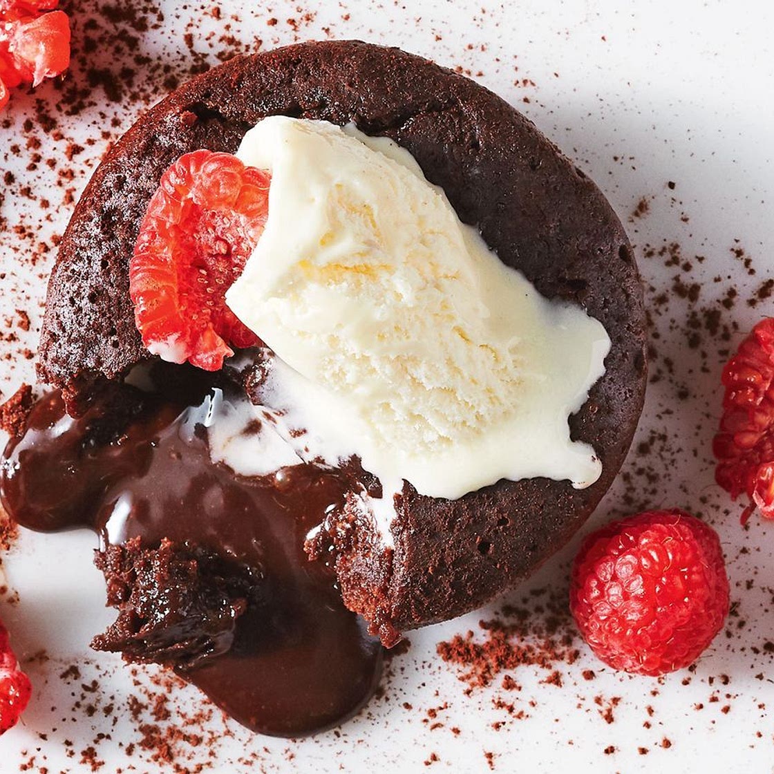 Pie maker chocolate molten puddings recipe