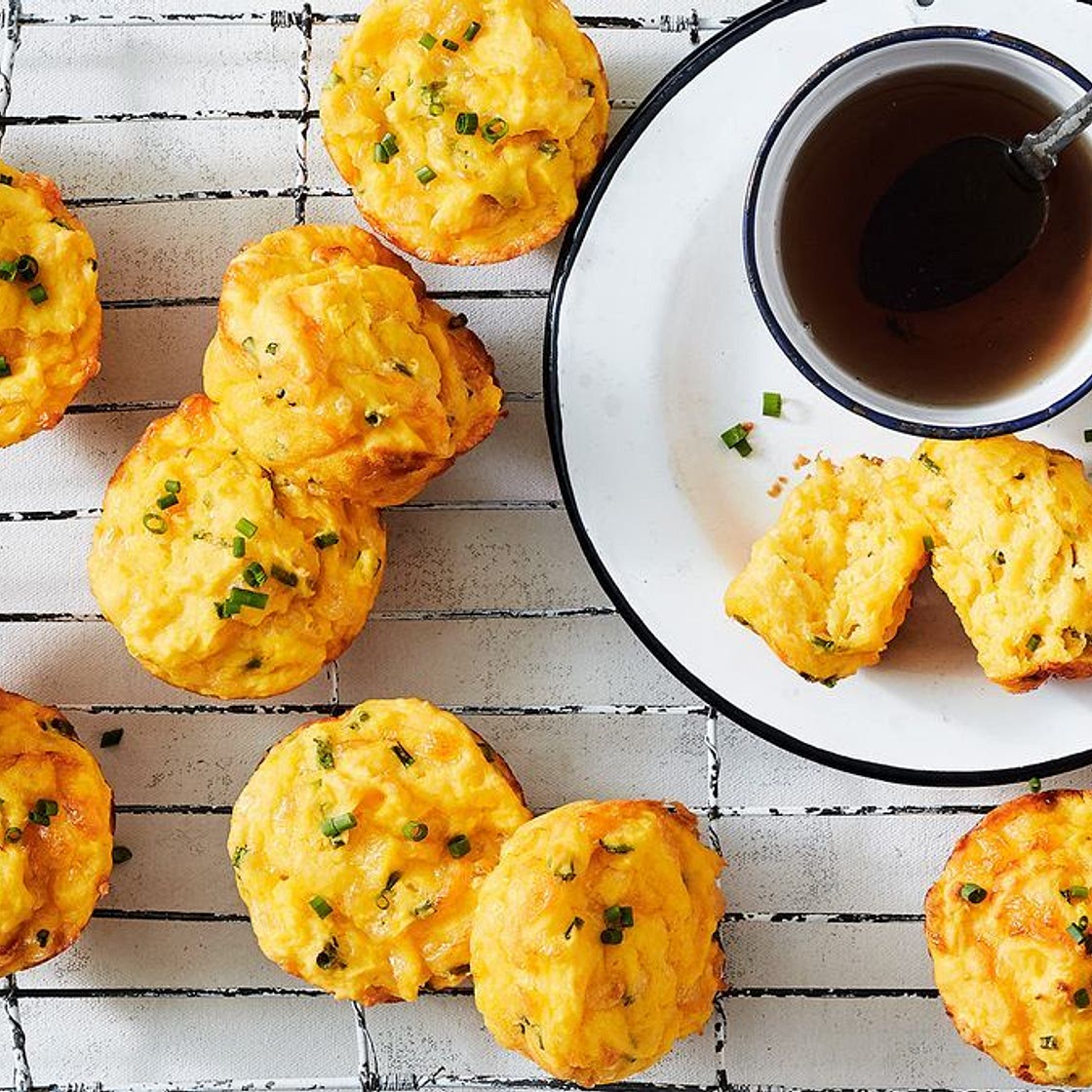 Cheesy pumpkin puffs