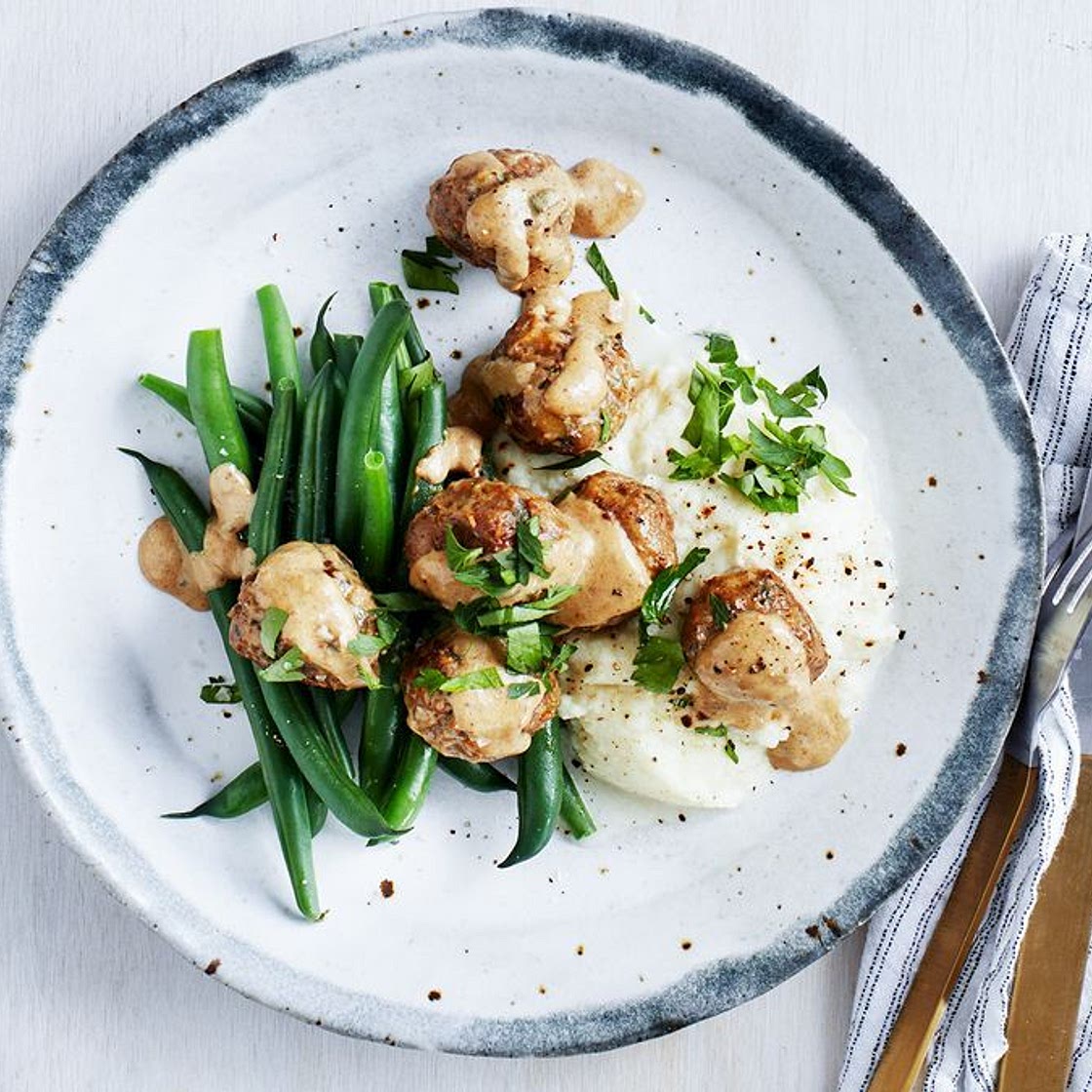 Keto Swedish meatballs recipe