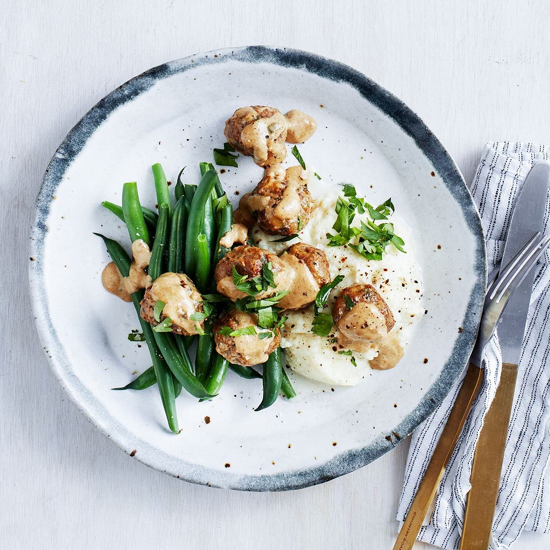 Keto Swedish meatballs recipe
