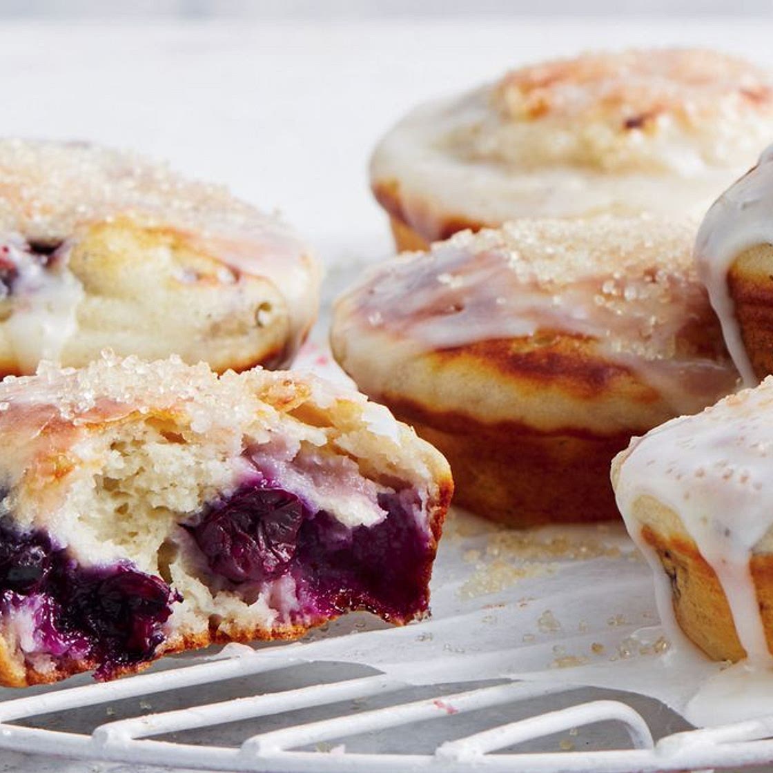 Pie maker blueberry pancake puffs recipe