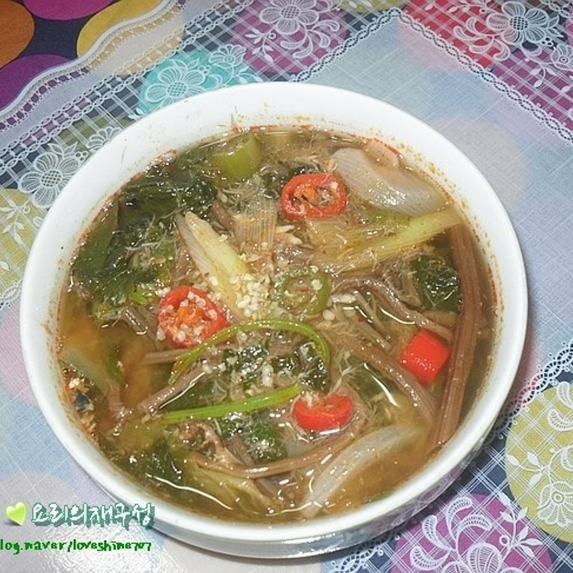 고등어캔 하나로 만드는 간편보양식/고등어캔 추어탕