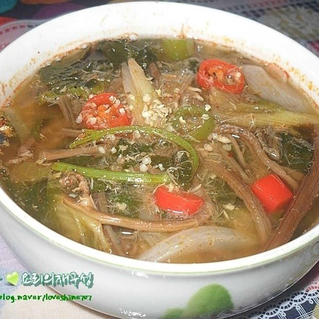 고등어캔 하나로 만드는 간편보양식/고등어캔 추어탕